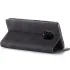 Кожаный чехол-книжка CaseMe Velvet Nubuck для Xiaomi Redmi Note 9s / Note 9 Pro / Note 9 Pro Max – Black. Фото 5 из 5