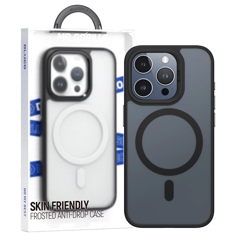 TPU+PC чехол Blueo Skin Friendly Frosted with MagSafe для Apple iPhone 14 Pro (6.1") фото 1 из 4