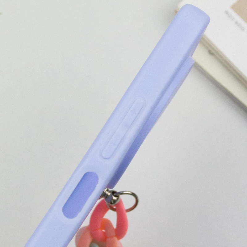 Чохол Heart з ланцюгом на Xiaomi Redmi A3 – Lilac Blue. Фото 8 з 9