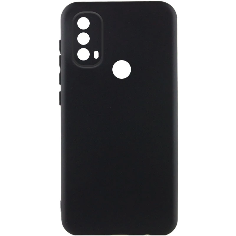 

Чохол Silicone Case Lakshmi з закритою камерою на Motorola Moto E40 (Чорний / Black)