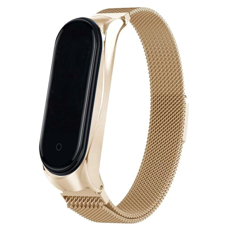 

Ремінець Milanese Loop Design для Xiaomi Mi Band 3/4 (Золотий)