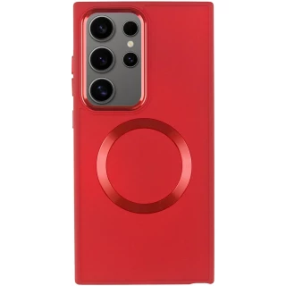 TPU чохол Bonbon з металевими кнопками та MagSafe на Samsung Galaxy S24 Ultra фото 1 з 10