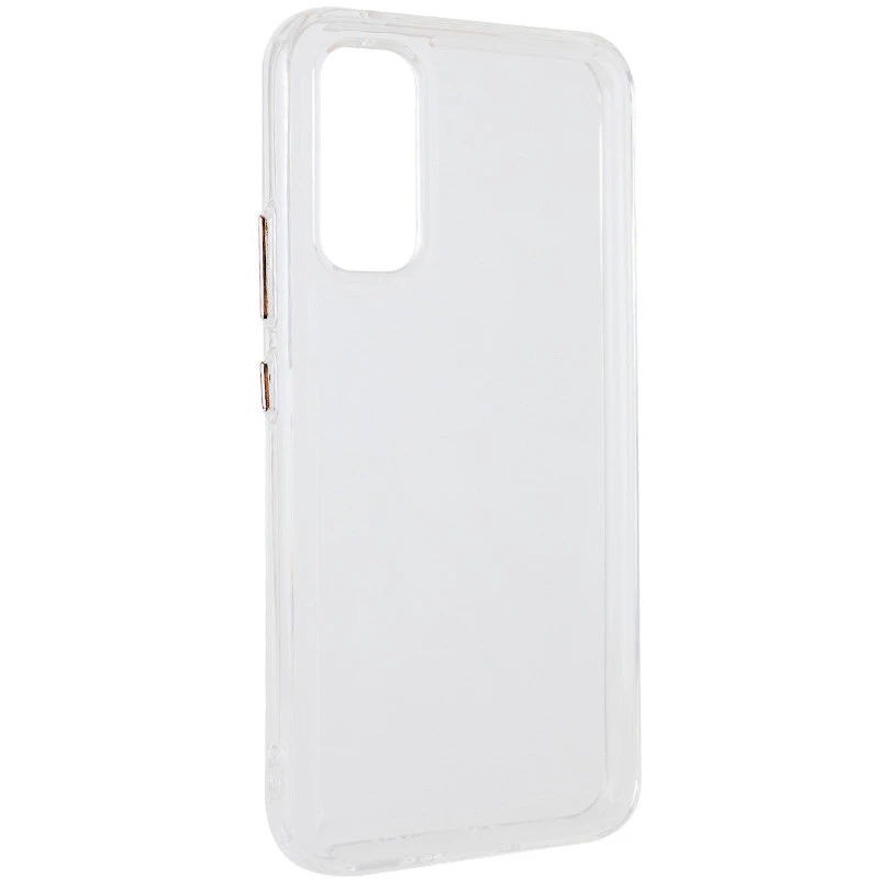 

TPU+PC чохол з металевими кнопками на Xiaomi 12 Lite (Прозорий)
