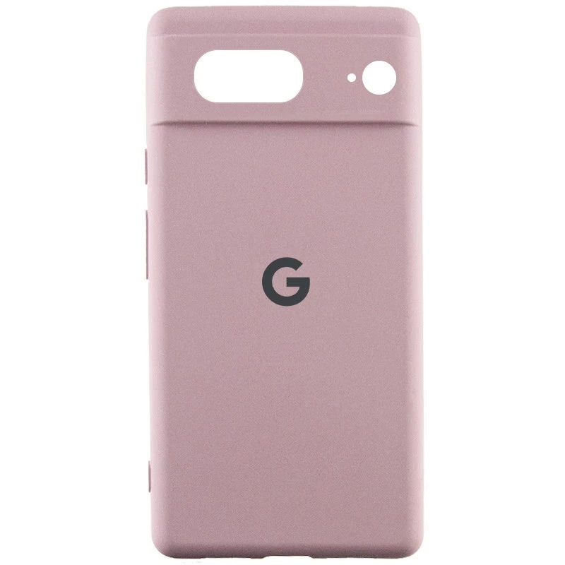 Чехол Silicone Case Lakshmi Premium L с закрытой камерой для Google Pixel 8 – Розовый / Pink Sand. Фото 2 из 4