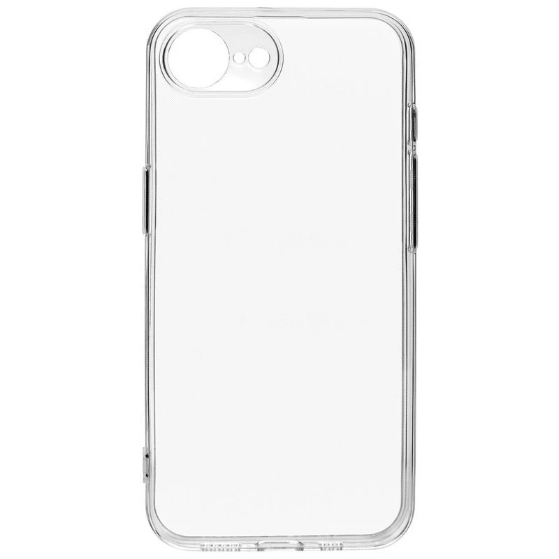 Ультратонкий силиконовый чехол 1,5 мм с защитой камеры для Apple iPhone 17e (6.1") фото 1 из 1