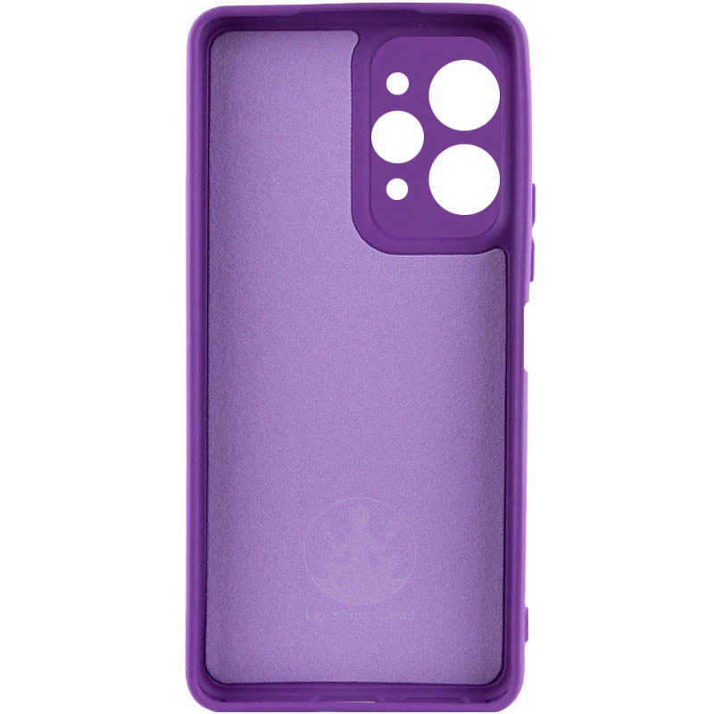 Чохол Silicone Case Lakshmi з закритою камерою на Xiaomi Redmi 12 – Фіолетовий / Purple. Фото 6 з 10