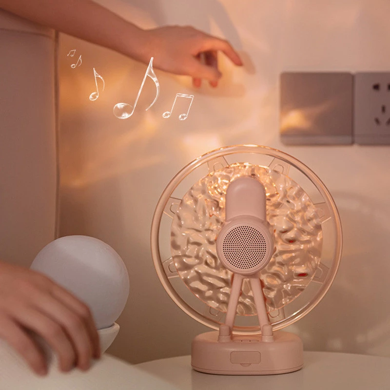 Проектор-нічник ZAY-L07 Sky Wheel 2in1 + Bluetooth колонка – Pink. Фото 8 з 8