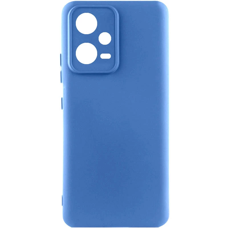 Чохол Silicone Case Lakshmi з закритою камерою на Xiaomi Poco X5 5G – Синій / Iris. Фото 2 з 2