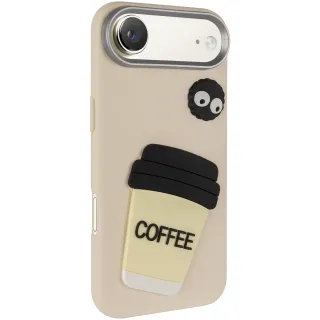 Чохол Labubu Toys для Apple iPhone 17 Air (6.5") — Coffee / Sand