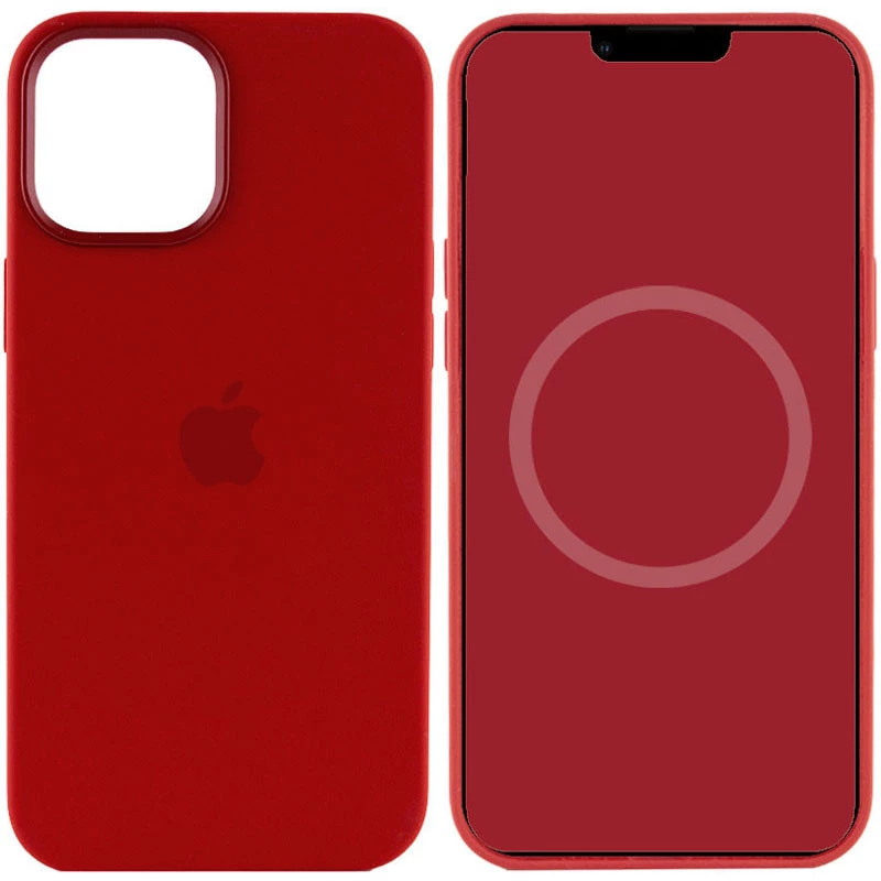 

Чехол Silicone case Premium с Magsafe и анимацией для Apple iPhone 15 Plus (6.7") (Красный / Guava), Червоний / guava