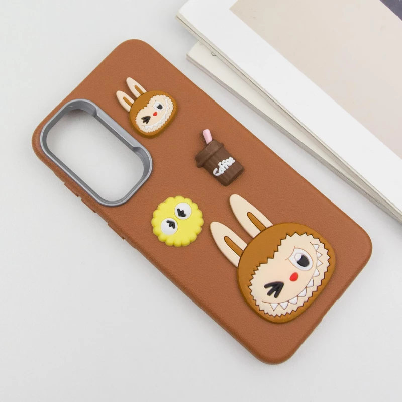 Чохол Labubu Toys для Xiaomi Redmi 13C – Labubu / Brown. Фото 5 з 11
