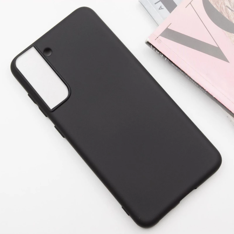 Чохол Silicone Case Lakshmi Elit на Samsung Galaxy S21 – Чорний / Black. Фото 2 з 4