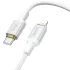Дата кабель Hoco X128 Benefit Type-C to Lightning 30W (1m) – White. Фото 3 из 4