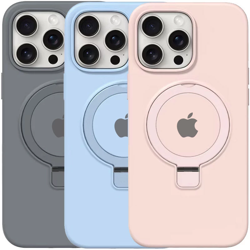 Силіконовий чохол Full Protective з кільцем-тримачем для Apple iPhone 13 Pro Max (6.7") фото 1 из 1