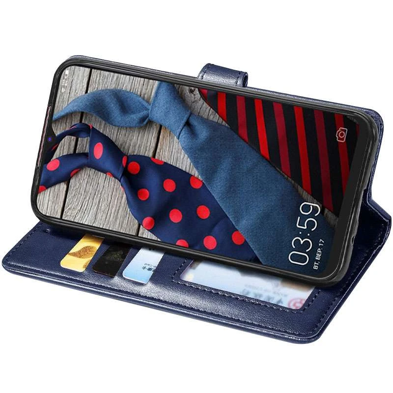 Чохол-книжка GETMAN галант на TECNO Spark 6 Go – Синій. Фото 4 з 4