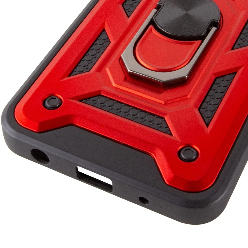 Удароміцний чохол Ummi Camshield Serge Ring (in box) для Xiaomi Redmi A5 (Europe version) – Червоний / Red. Фото 7 з 7