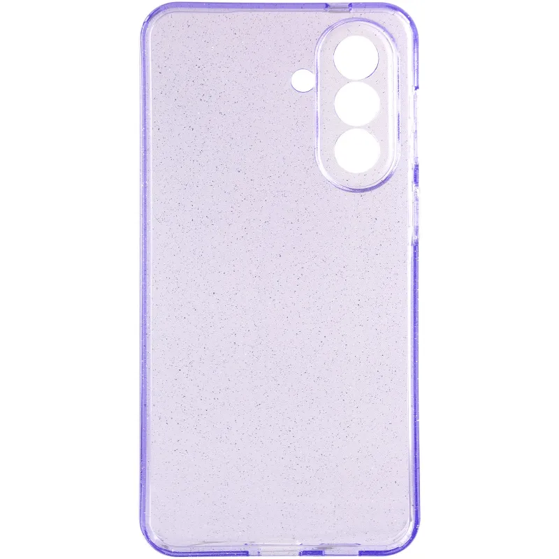 Блискучий силіконовий чохол на Samsung Galaxy A27 – Purple. Фото 3 з 5