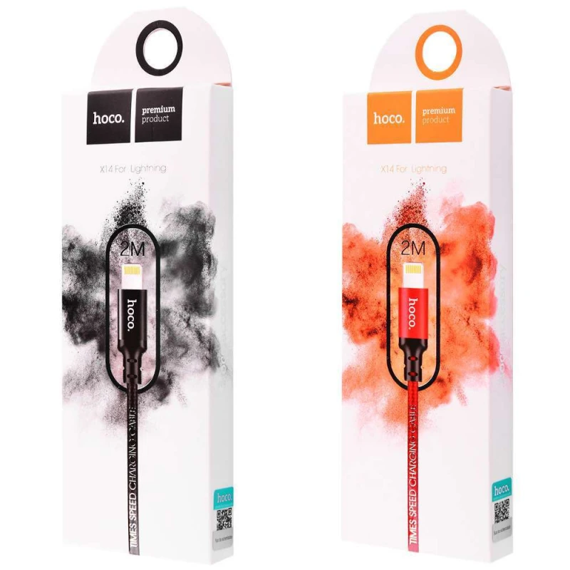 

Дата кабель Hoco X14 Times Speed Lightning Cable (2m)