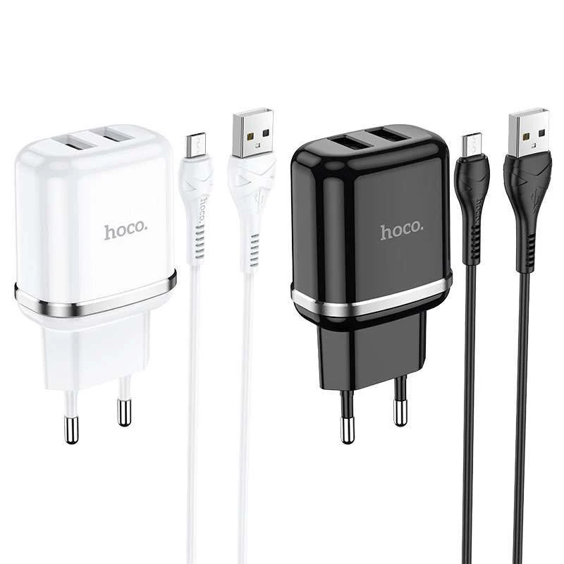 

МЗП Hoco N4 (2USB/2.4A) + MicroUSB