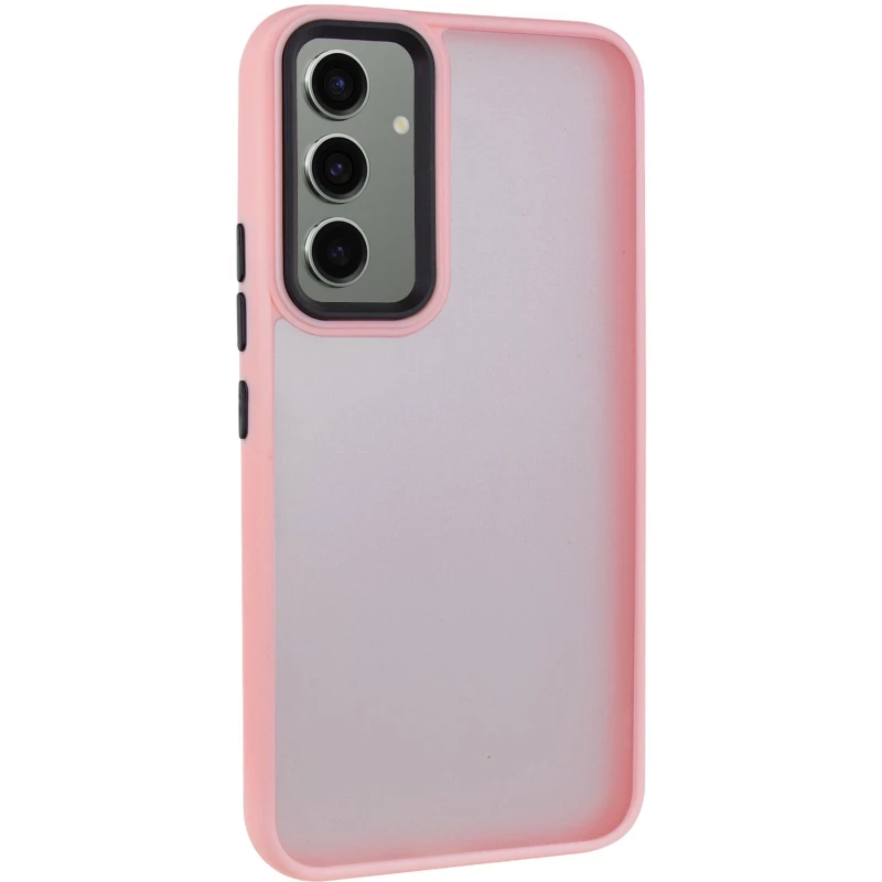 Чохол TPU+PC Lyon Frosted на Samsung Galaxy A35 – Pink. Фото 1 з 13