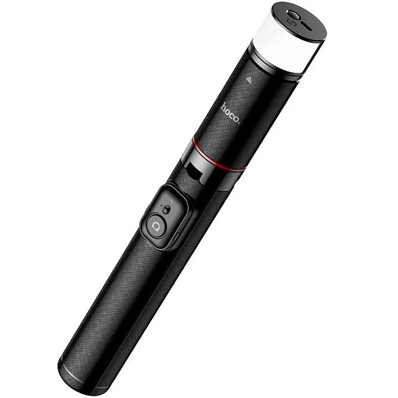 Монопод для селфі Hoco K34 Spring – Black. Фото 3 з 4