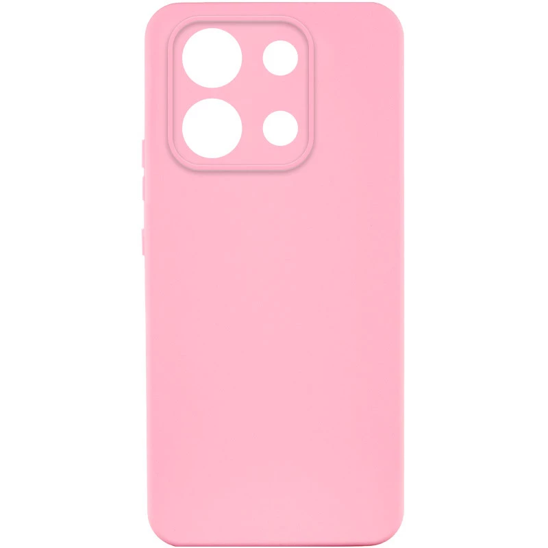 Чохол Silicone Case Lakshmi Plus з закритою камерою на Xiaomi Redmi Note 13 4G – Рожевий / Pink. Фото 2 з 8