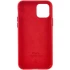 Шкіряний чохол Silicone Case Soft на Apple iPhone 11 Pro (5.8") – Crimson. Фото 6 з 9