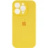 Чехол Silicone Case с защитой камеры для Apple iPhone 17 Air (6.5") – Желтый / Yellow. Фото 1 из 2