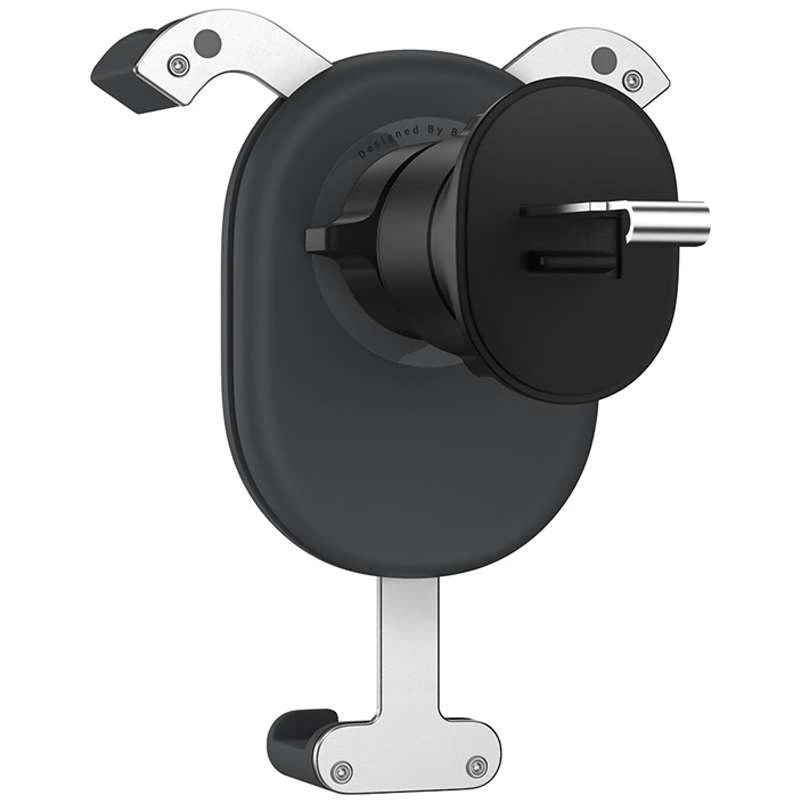 Автодержатель Baseus Stable Gravitational Car Mount Air (Air Outlet Version) (SUWX02) – Black. Фото 5 из 14