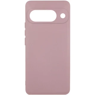 Чохол Silicone Case Lakshmi Premium із закритою камерою для Google Pixel 9 — Рожевий / Pink Sand