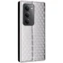 Кожаный чехол-книжка Rhombus Book для Xiaomi Redmi 15 (EU) – silver. Фото 3 из 7