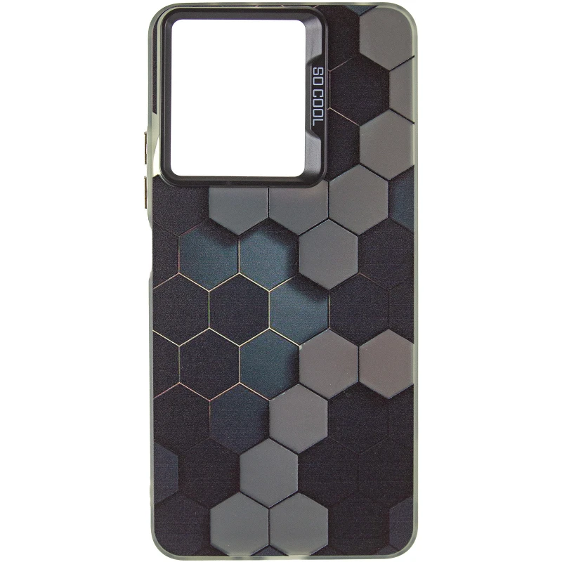 Чохол TPU+PC Street Art для Xiaomi Redmi 13C – Honeycomb. Фото 3 з 6