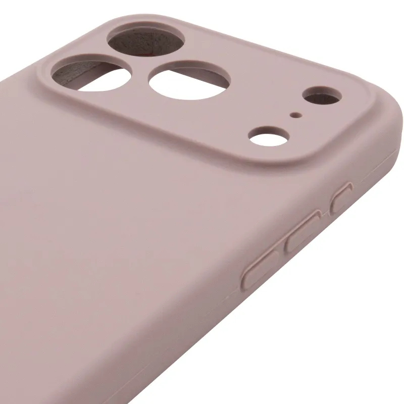 Чехол Silk Full Camera Protective (AA) NO LOGO для Apple iPhone 17 Pro Max (6.9") – Серый / Lavender. Фото 4 из 5