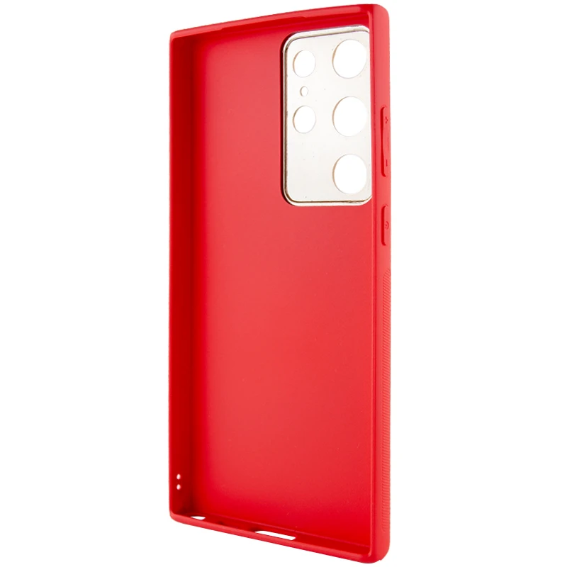 Шкіряний чохол Xshield на Samsung Galaxy S23 Ultra – Червоний / Red. Фото 4 з 6