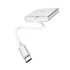 Перехідник HUB Hoco HB14 Type-C to USB3.0+HDMI+PD – Сталевий. Фото 2 з 8