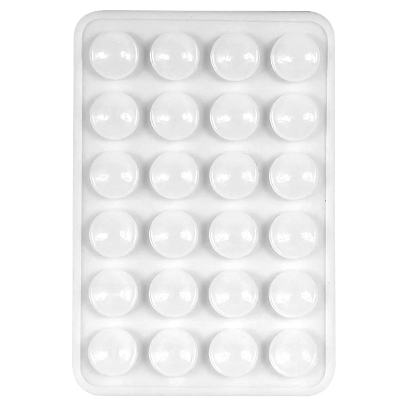 Тримач-присоска для телефону Sticker Side Silicone 3М 80*55 мм – White. Фото 1 з 1