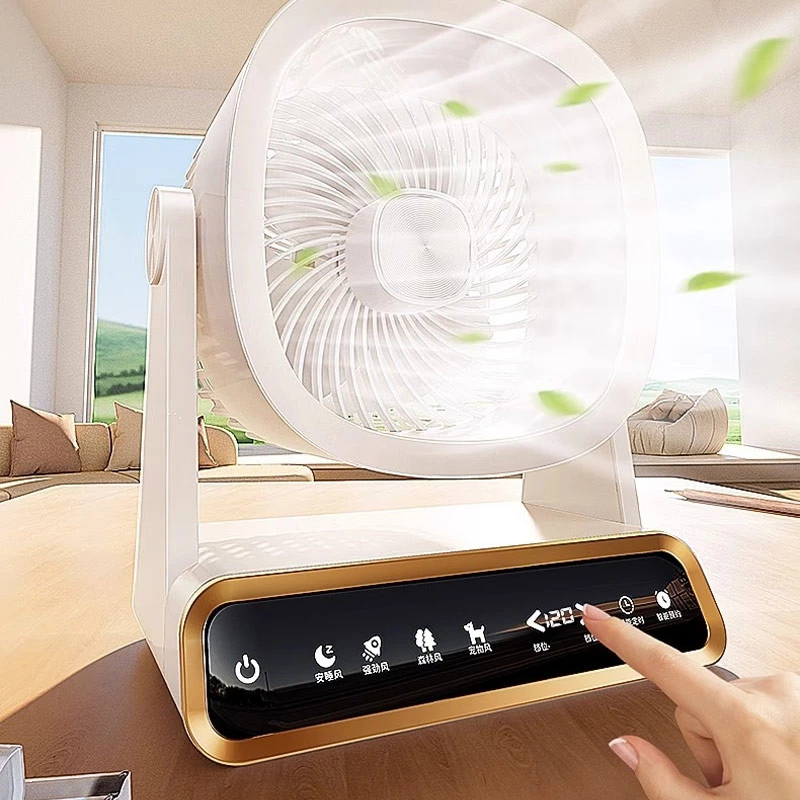 Настільний вентилятор F16 Smart 4000mAh – White. Фото 2 з 8