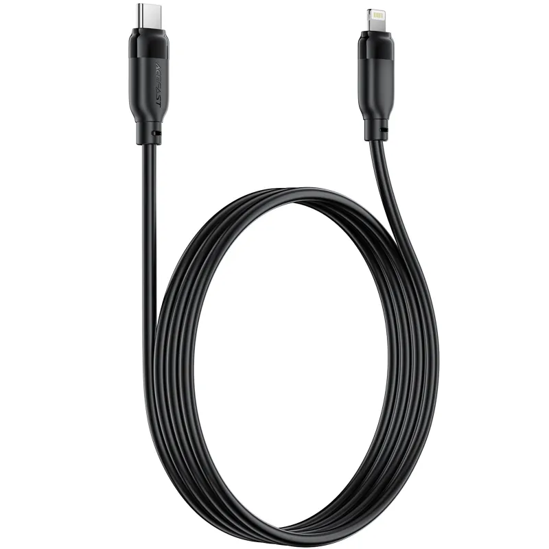 Дата кабель Acefast C16-05 Type-C to Lightning 30W (2m) – Black. Фото 3 з 6