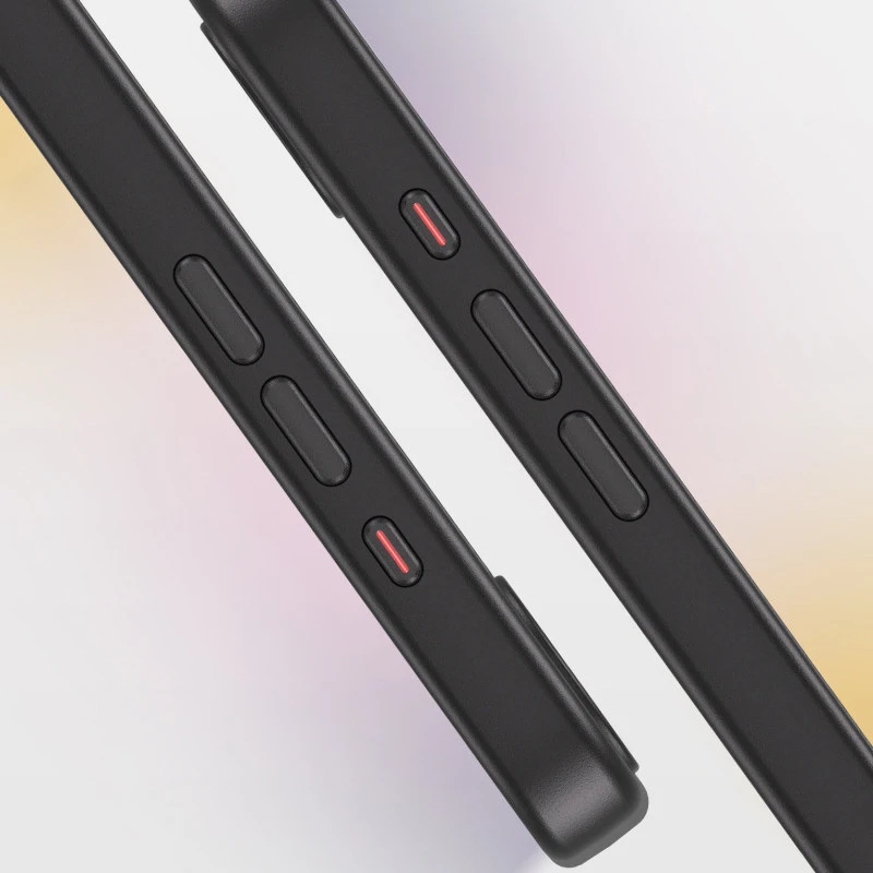 Чехол Ummi Colorful with MagSafe для Apple iPhone 17e (6.1") – Черный / Black. Фото 5 из 6