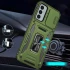 Ударостійкий чохол Square Ring зi шторкою на камеру на Samsung Galaxy A56 5G – Оливковий / Army Green. Фото 5 з 8