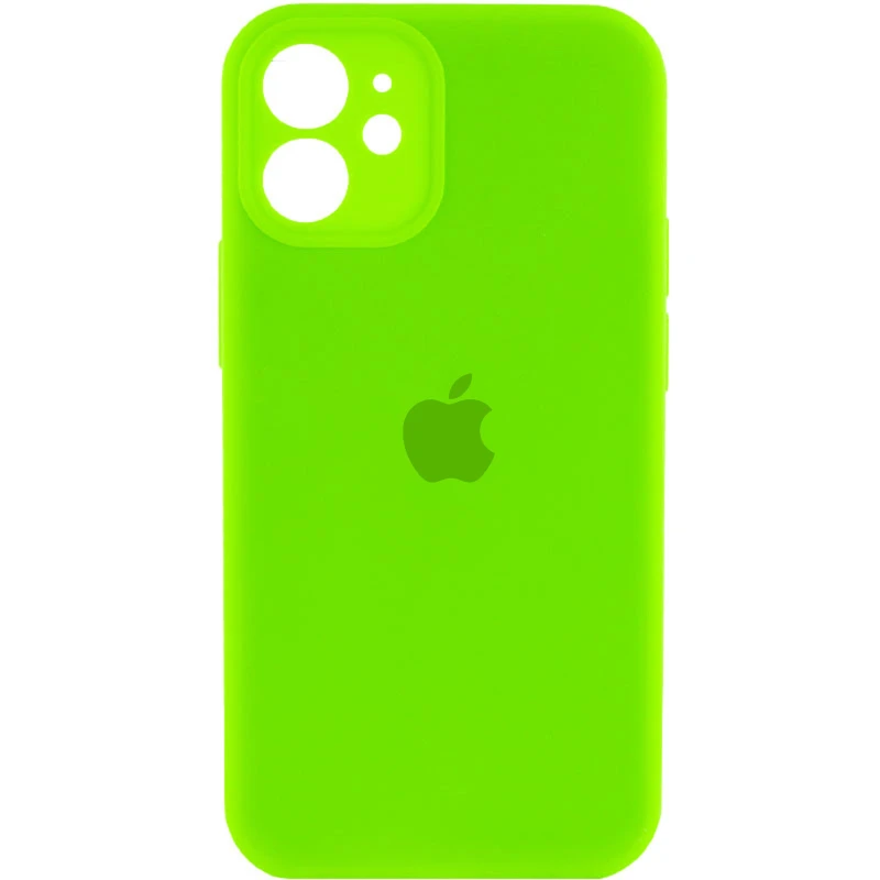 Чохол Silicone Case з захистом камери на Apple iPhone 12 (6.1") – Кислотний / Acid. Фото 2 з 2