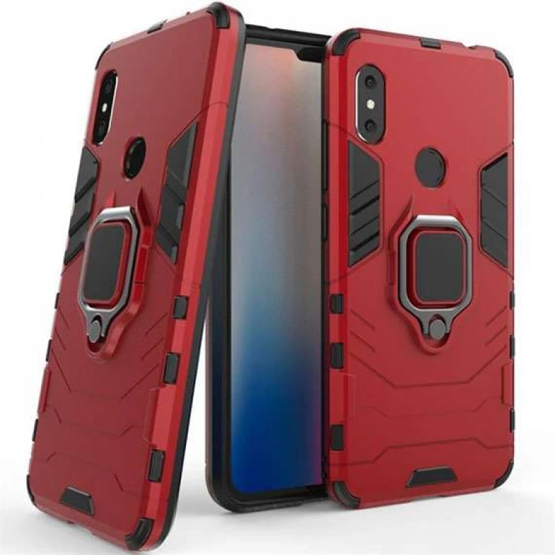 

Протиударний чохол Transformer з кільцем на Xiaomi Redmi Note 6 Pro