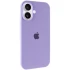 Чехол Silicone Case с закрытым низом для Apple iPhone 17 (6.3") – Сиреневый / Dasheen. Фото 1 из 6