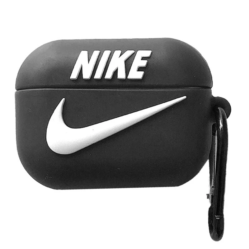 

Силиконовый футляр Brand для наушников AirPods 3 + карабин (Nike Black)