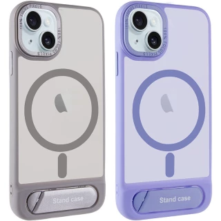 TPU+PC чохол Stand case для Apple iPhone 15 (6.1") фото 1 з 2