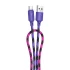 Дата кабель Hoco X116 Meridian USB to Type-C 3A (1m) – Gradient Purple Mix. Фото 1 з 7