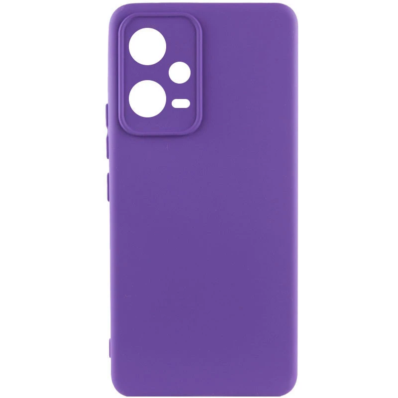 

Чохол Silicone Case Lakshmi Premium з закритою камерою на Xiaomi Redmi Note 12 5G (Фіолетовий / Amethyst)