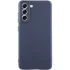 Цветной силиконовый чехол GETMAN с закрытой камерой на Samsung Galaxy S21 – Синий / Midnight Blue. Фото 1 из 6