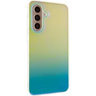 Чехол TPU+PC Glassbend Samsung Galaxy A35 — Green