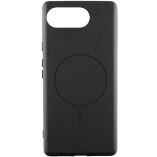 Чохол Silicone Cover Lakshmi (AA) with Magnetic Fit для Google Pixel 10a — Чорний / Black